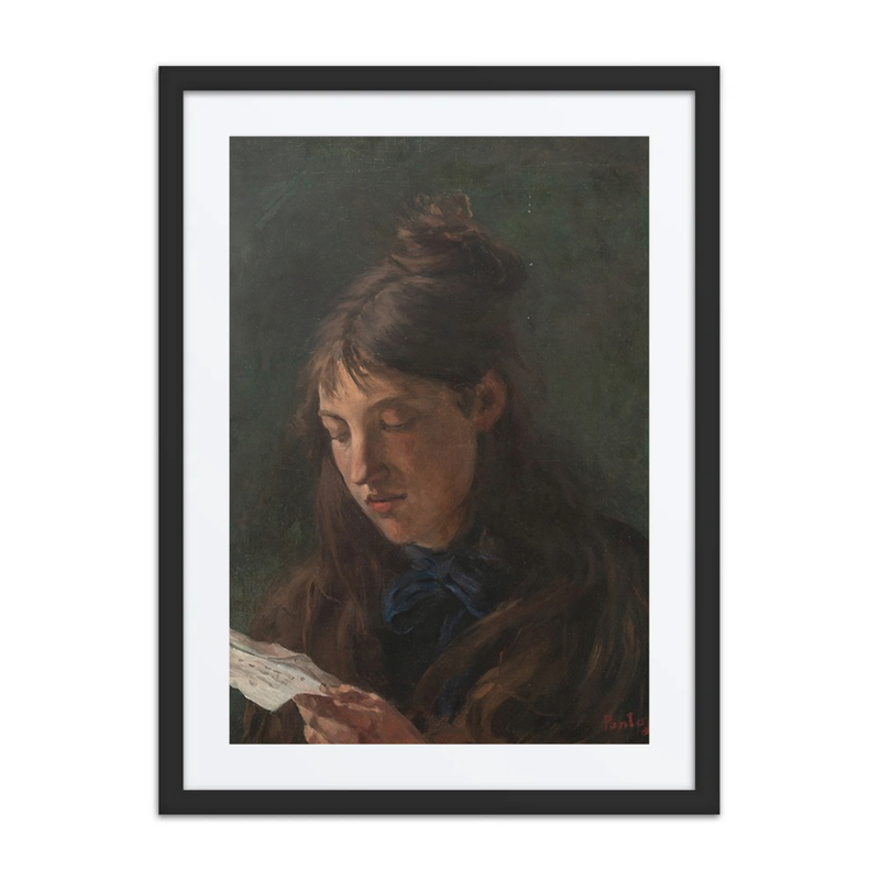 A Young Woman Reading