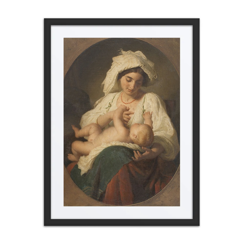 Abruzzi Woman with a Suckling Child