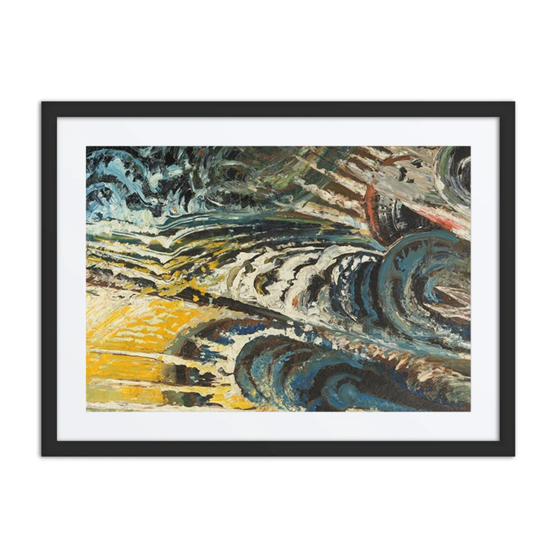 Abstract-Futurist Composition