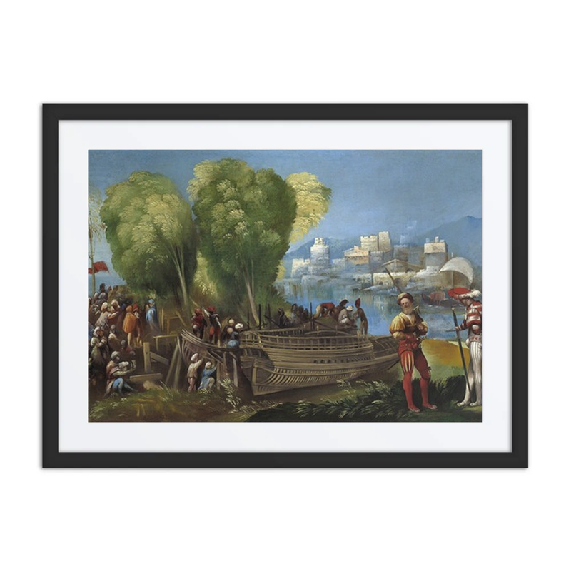 Aeneas and Achates on the Libyan Coast