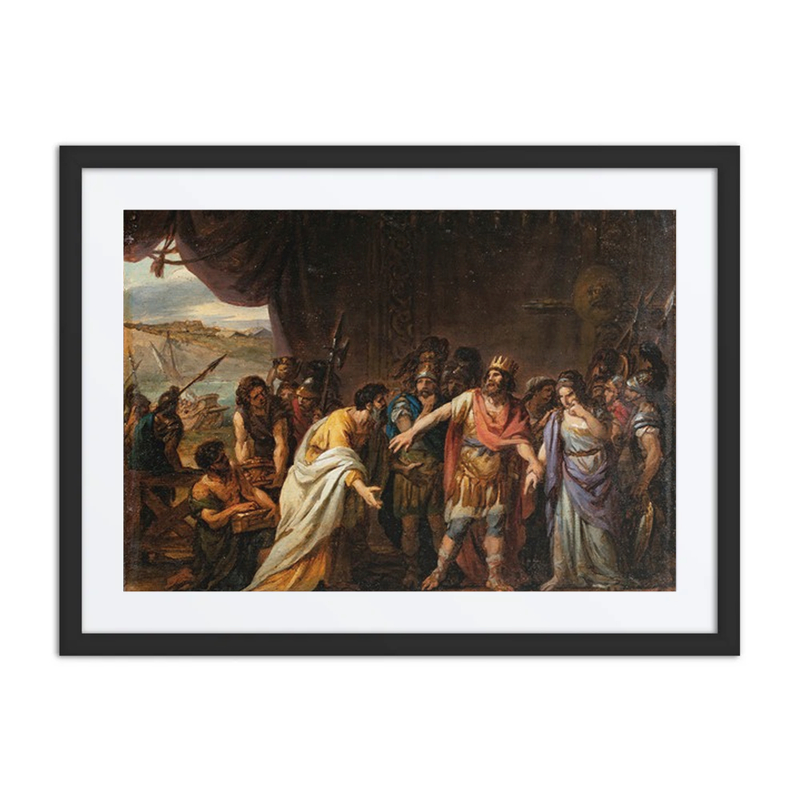 Agamemnon Refusing to Return Chryseis