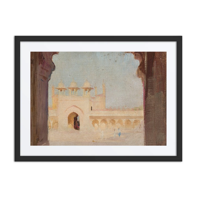 Agra – Palaces. from the Journey to India