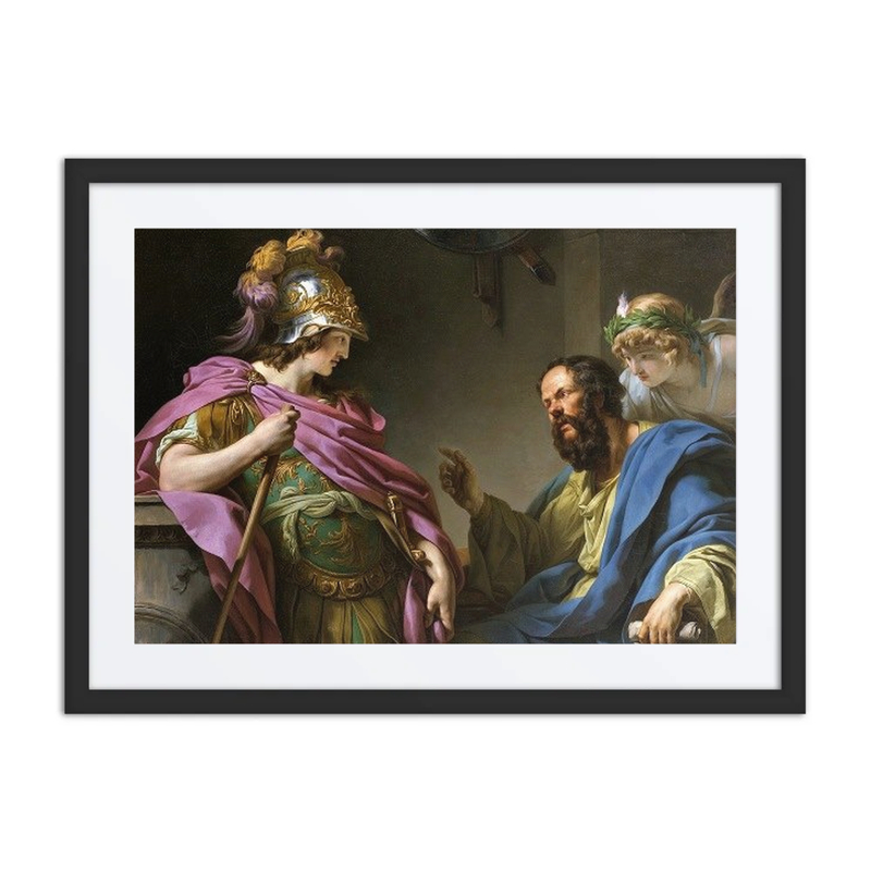 Alcibiades Being Taught by Socrates