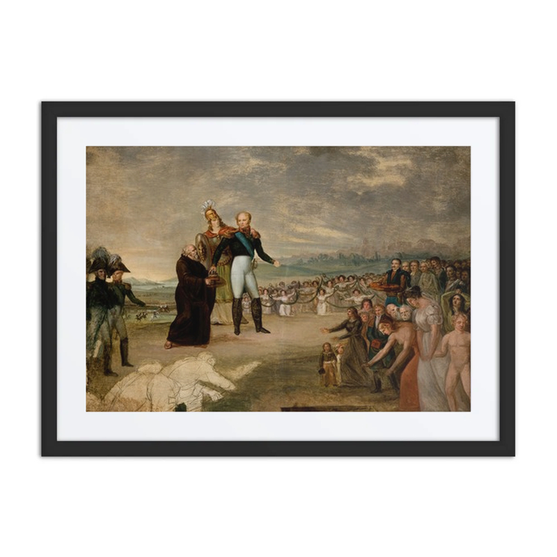 Alexander I Crowned King of Poland