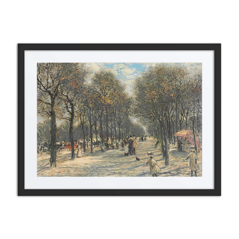 Allée d’Arbres aux Champs-Elysées