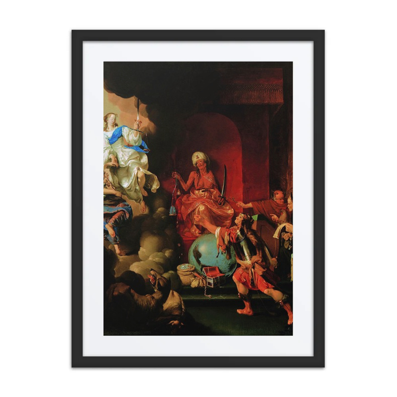 Allegory of Enthroned Injustice