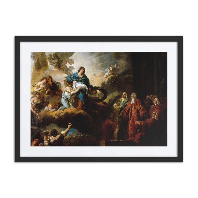 Allegory of the Birth of the Dauphin, October 22, 1781