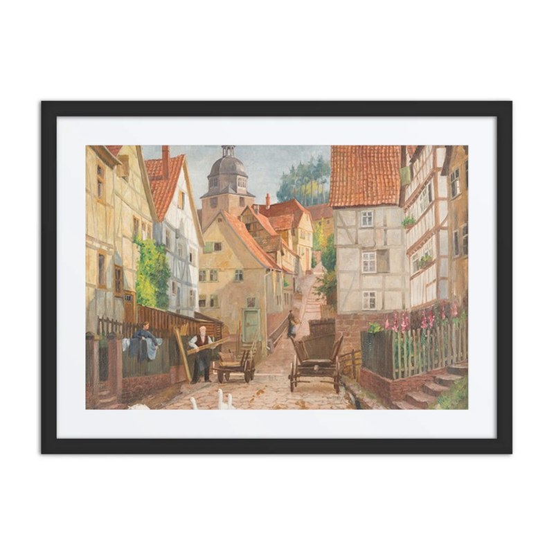 Alley in Historic Marburg