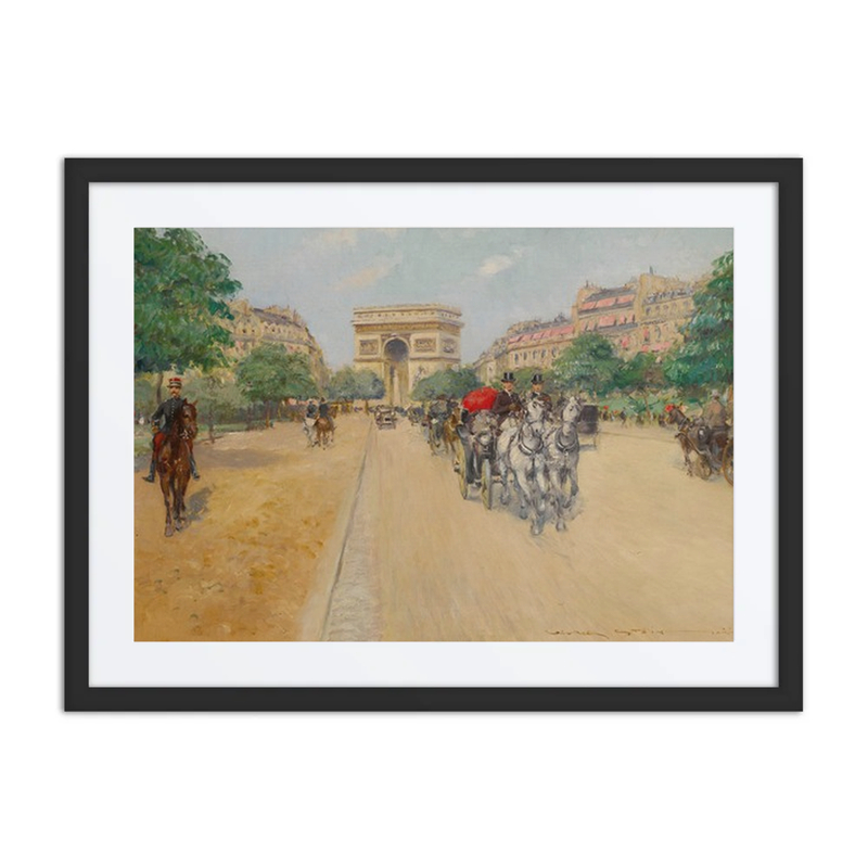 Along the Champs-Élysées