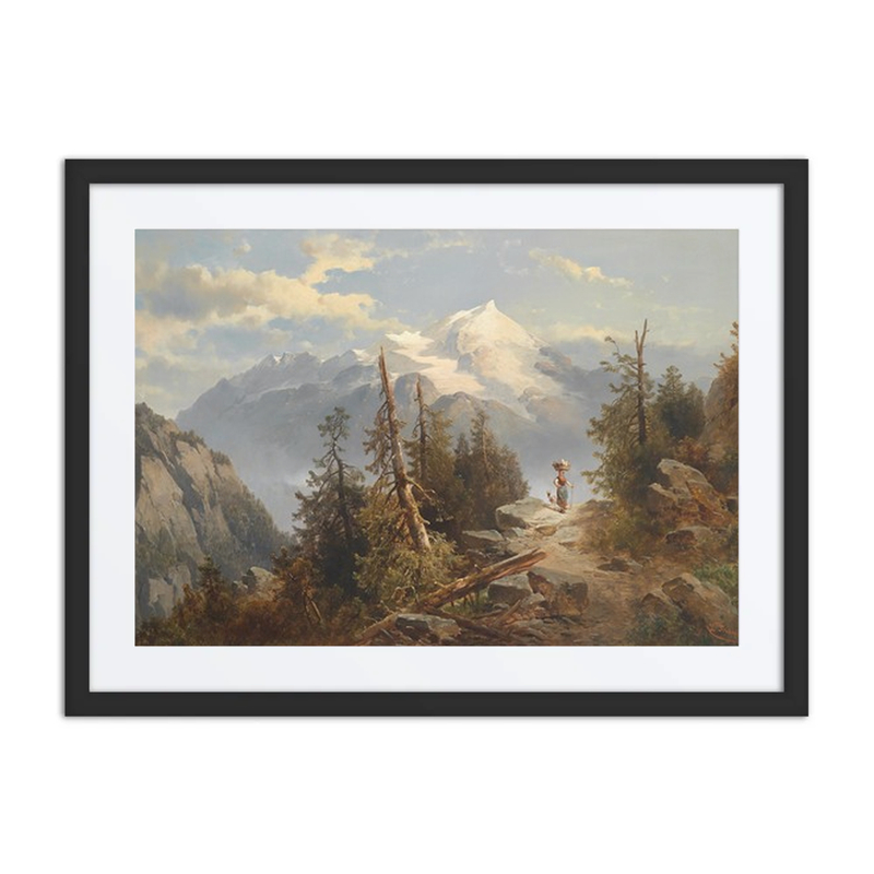 Alpenlandschaft (Alpine Landscape)