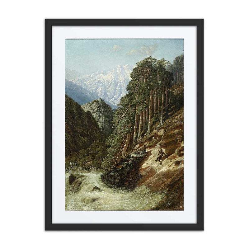 Alpine Landscape with Beck