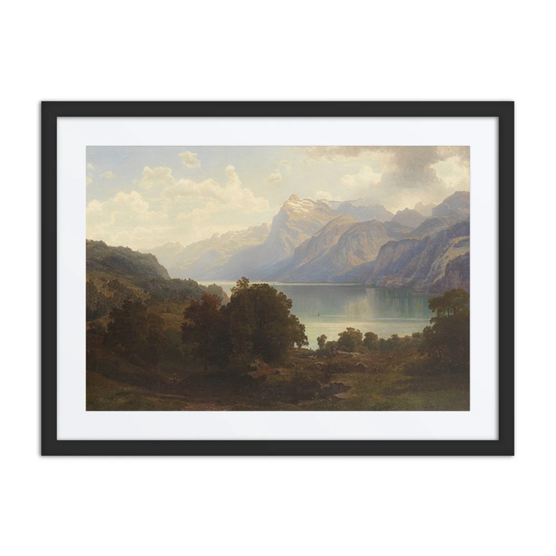 Am Vierwaldstättersee Mit Blick Auf Das Pilatusmassiv