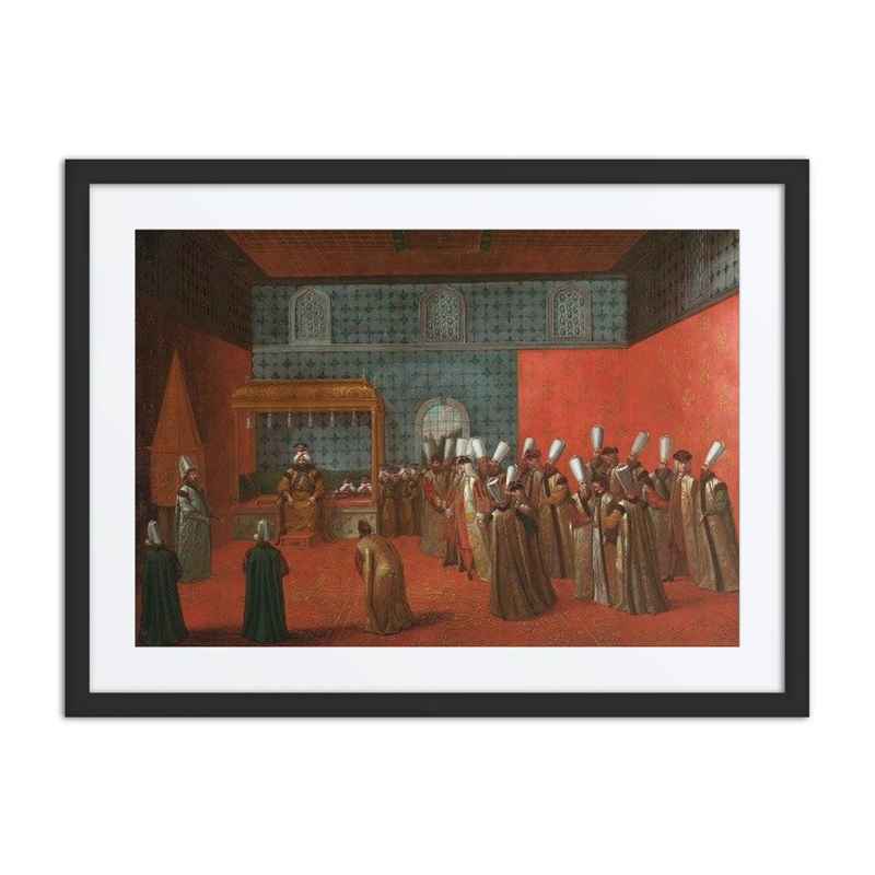 Ambassador Cornelis Calkoen at His Audience with Sultan Ahmed III