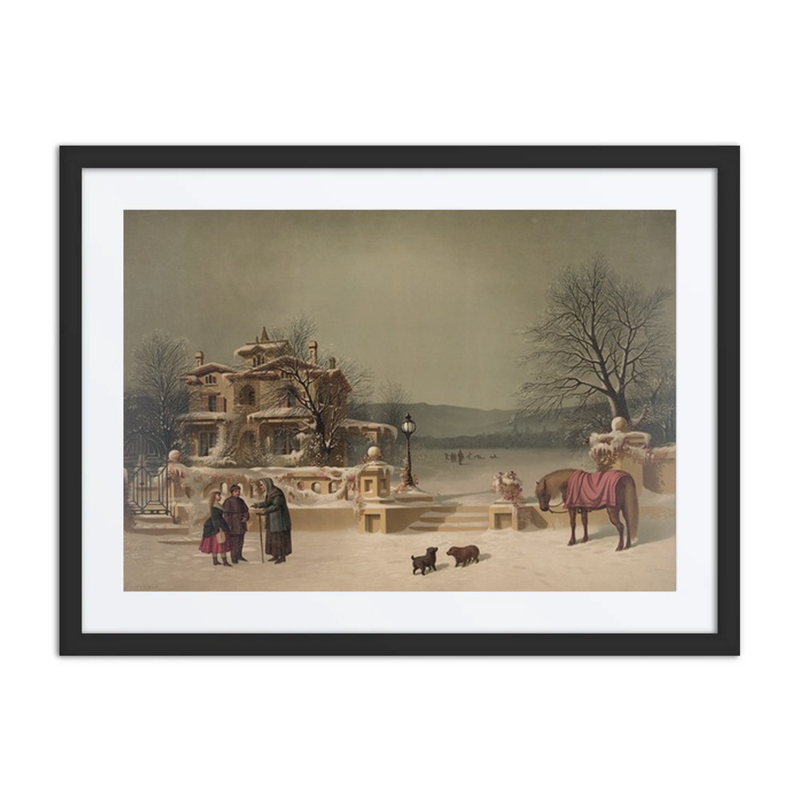 American Winter Scene