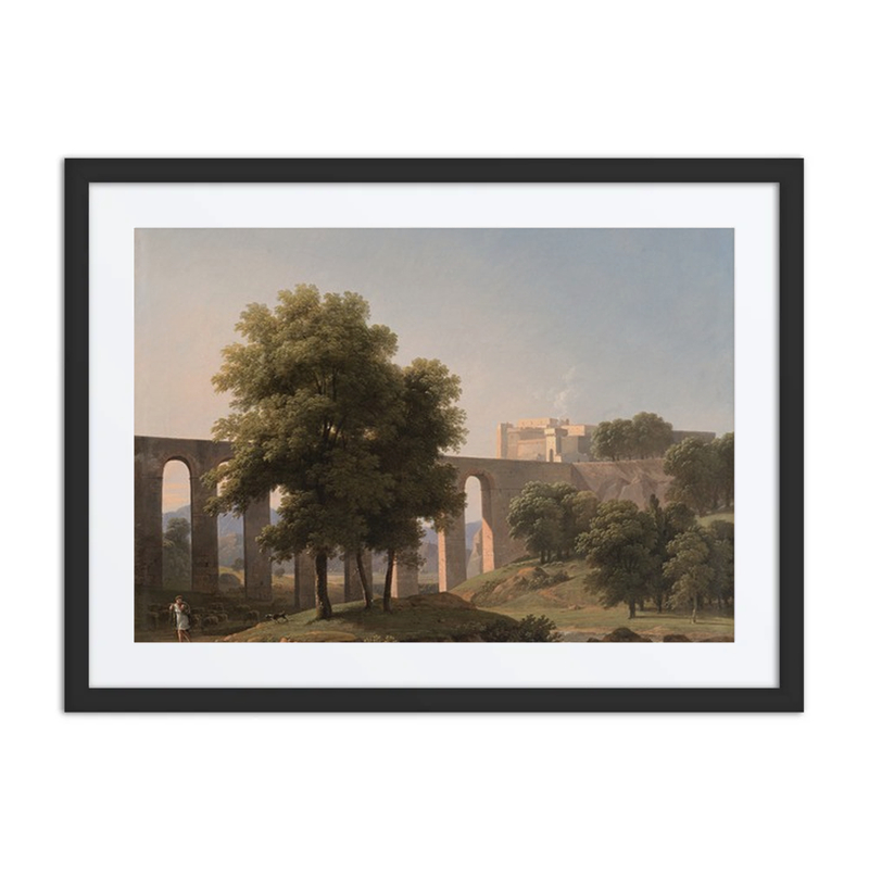 An Aqueduct Near a Fortress