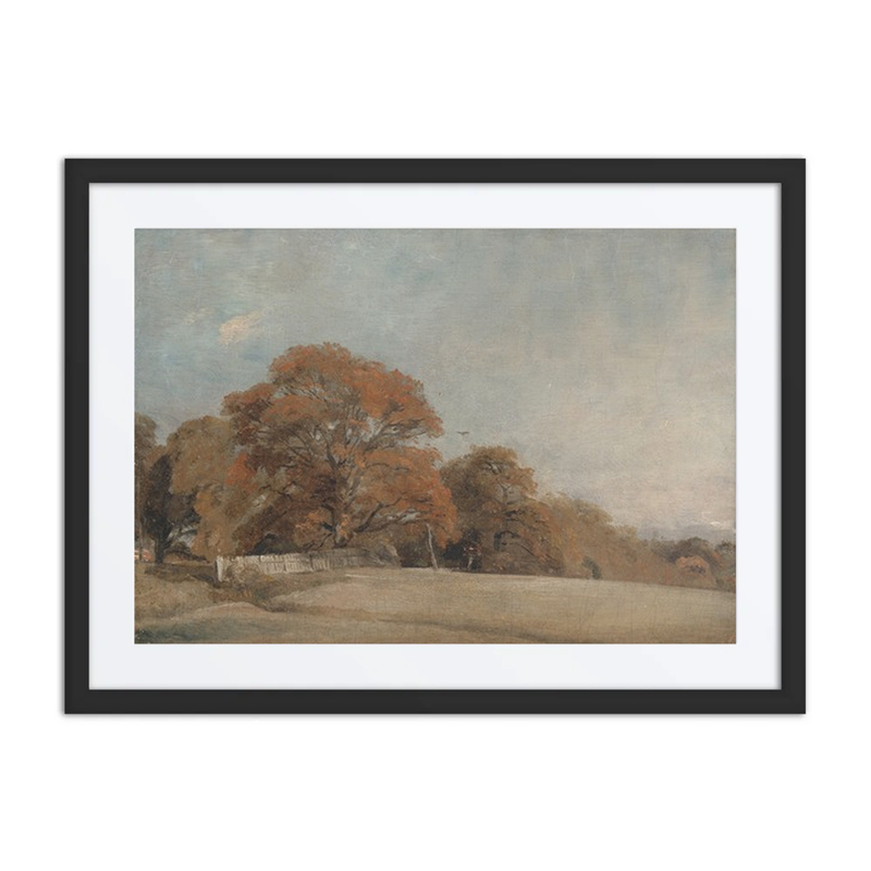 An Autumnal Landscape at East Bergholt