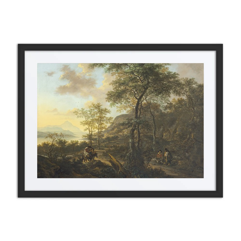 An Italianate Evening Landscape