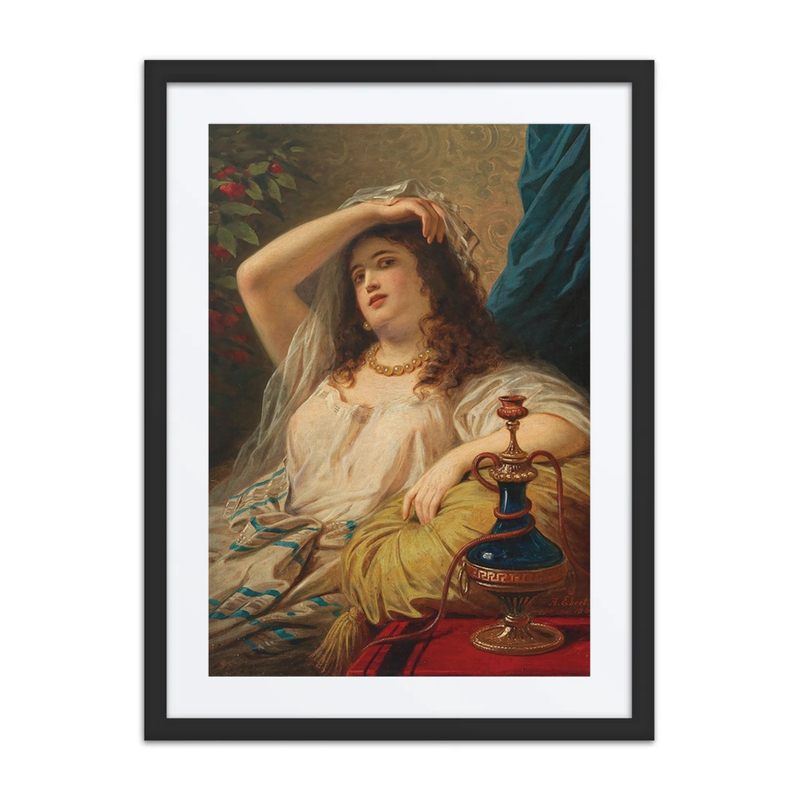 An Odalisque with a Water Pipe