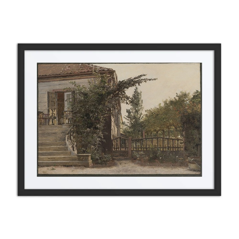 An Old Woman by a Window