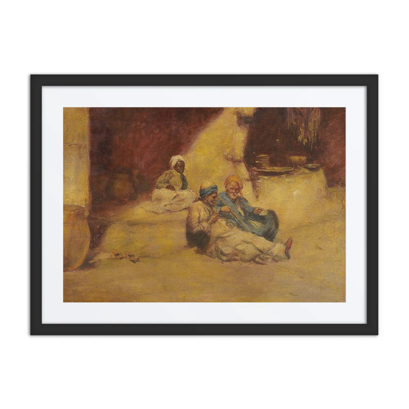 An Oriental Interior Scene