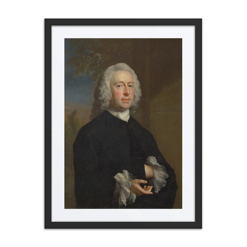 An Unknown Man in Black