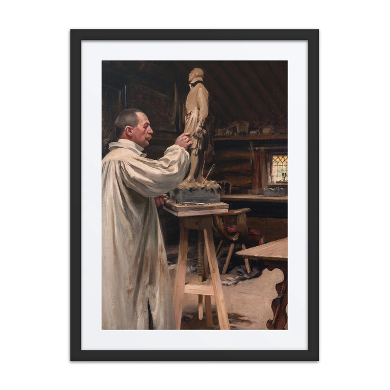 Anders Zorn in His Studio