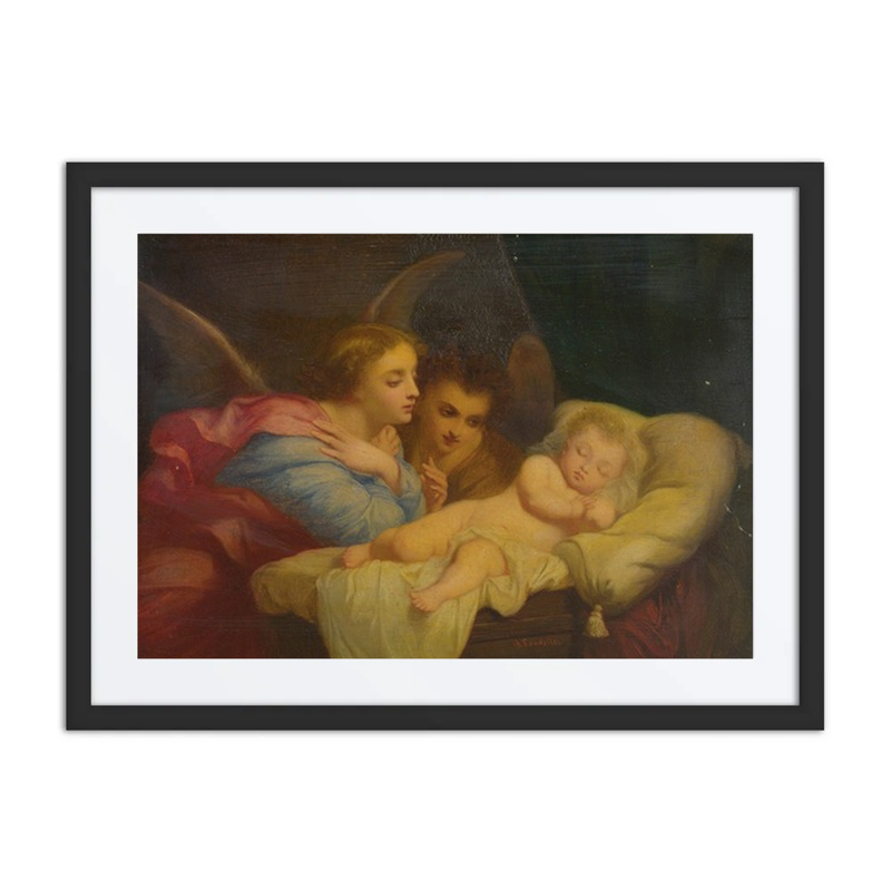 Angels Adoring the Christ Child