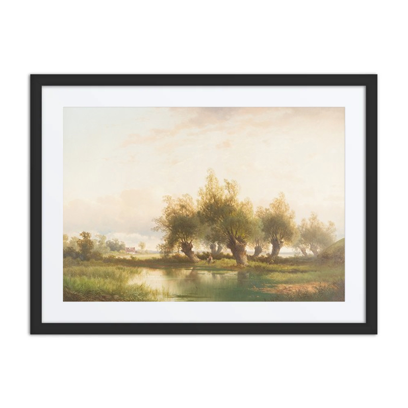 Angler Under Willows