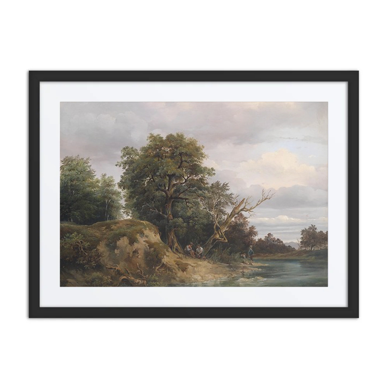 Anglers by the River