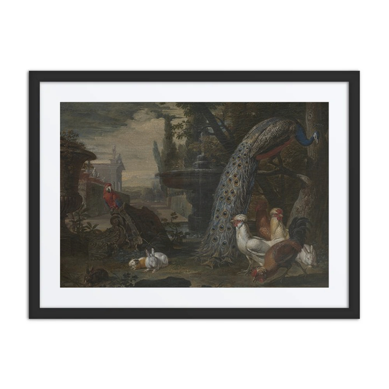 Animals in a Garden