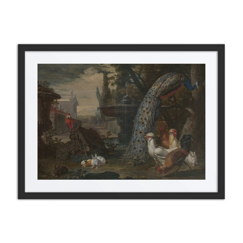Animals in a Garden
