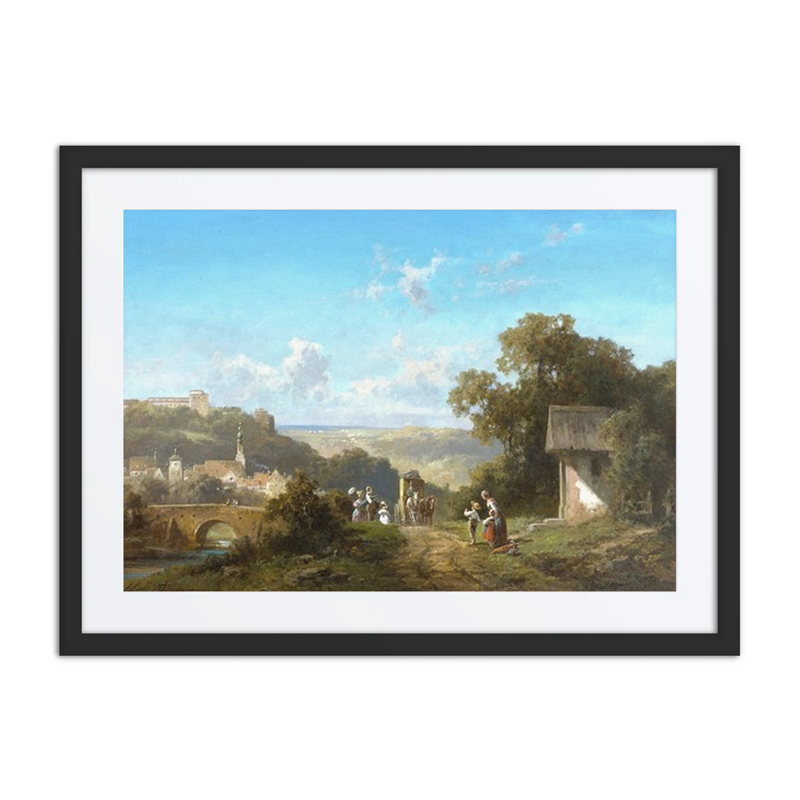 Ankunft Der Postkutsche