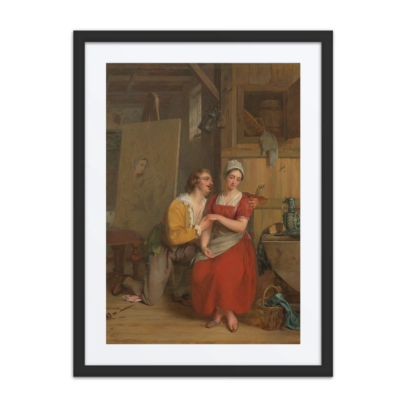 Anthony Van Dyck Wooing His Model