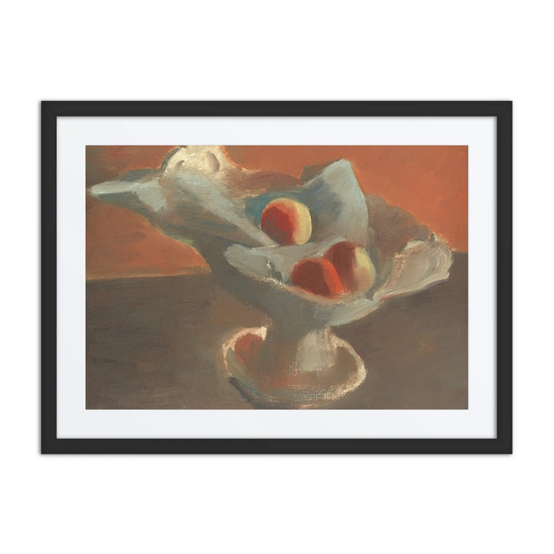 Apples in White Bowl