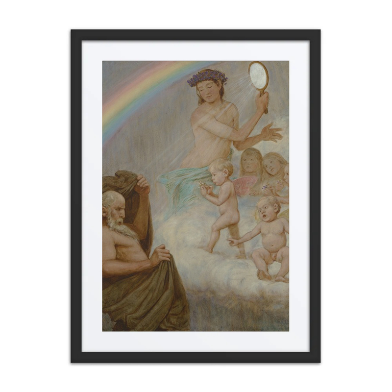 April (the Spring Goddess Blinds Winter)