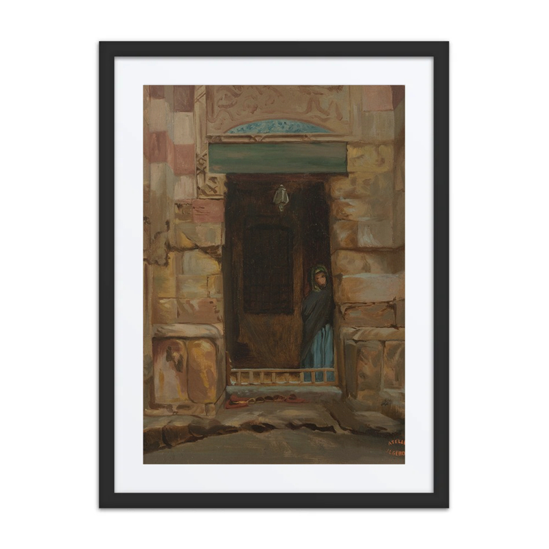 Arab Woman in a Doorway
