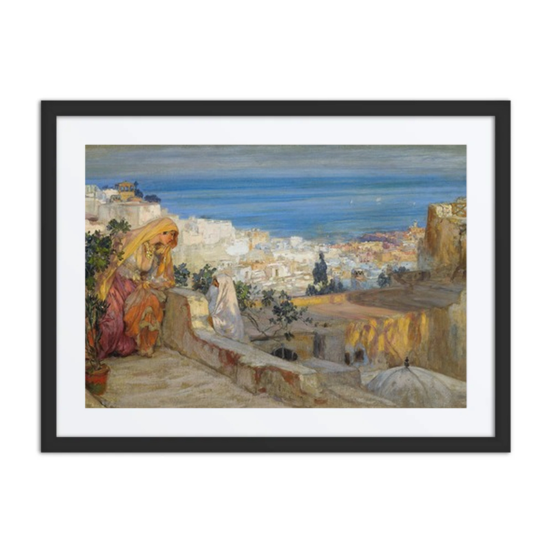 Arab Women on a Rooftop, Algiers