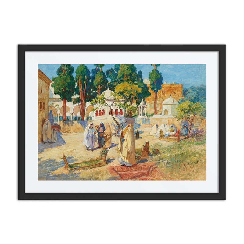 Arab women's Day in the Cemetery, Bou-Kobrine