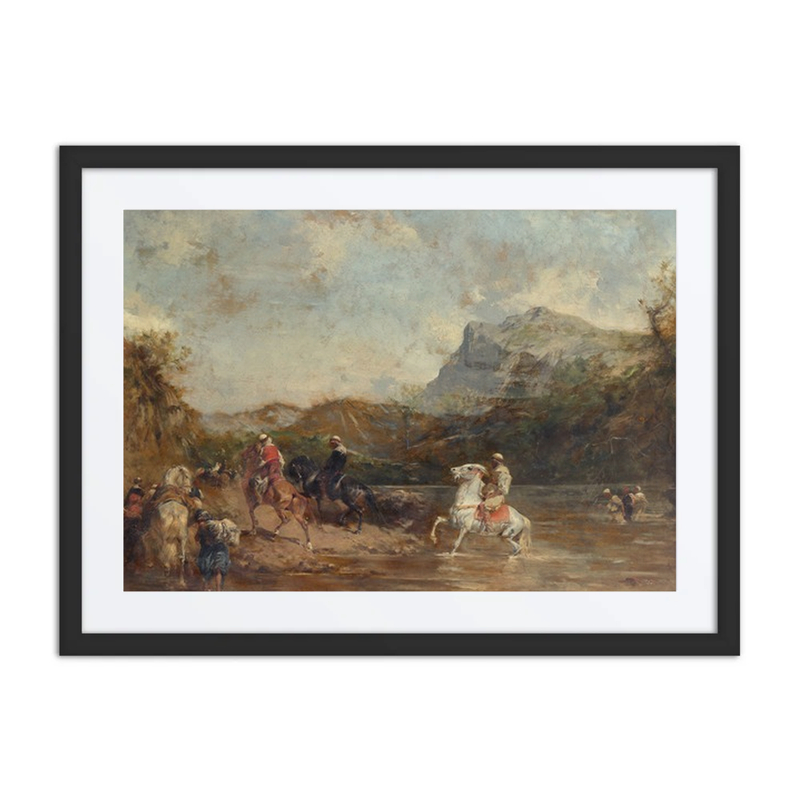 Arabs Crossing a Ford