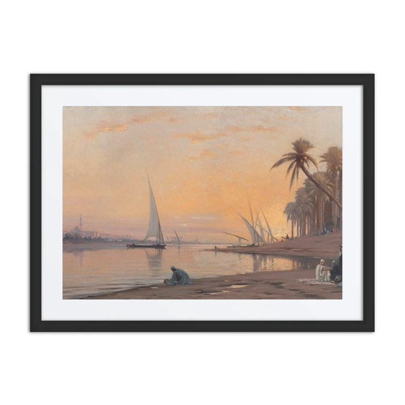 Arabs on the Banks of the Nile