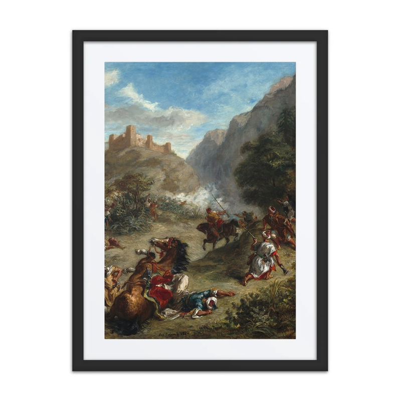 Arabs Skirmishing in the Mountains