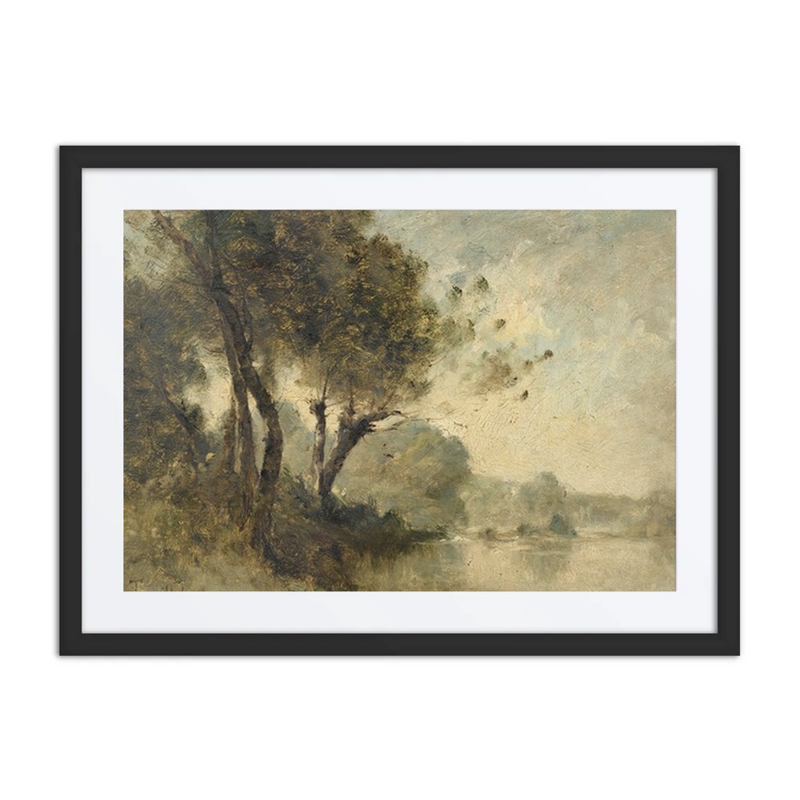 Arbres au Bord d’un Fleuve
