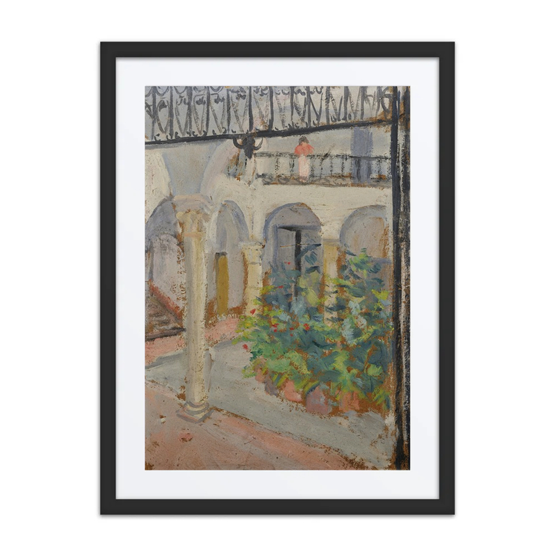 Arcaded Courtyard in a Spanish House