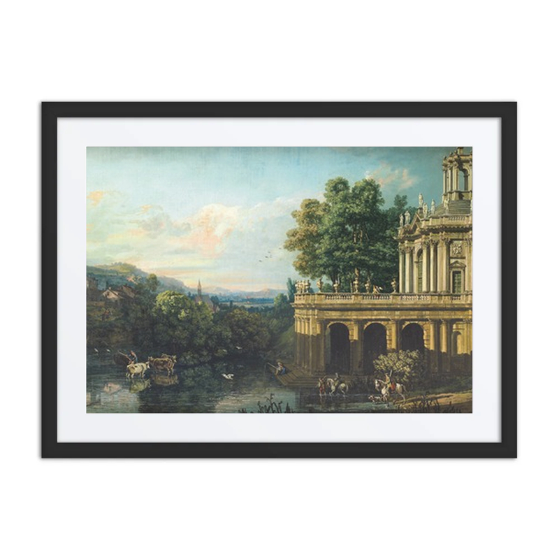 Architectural Caprice with a Palace