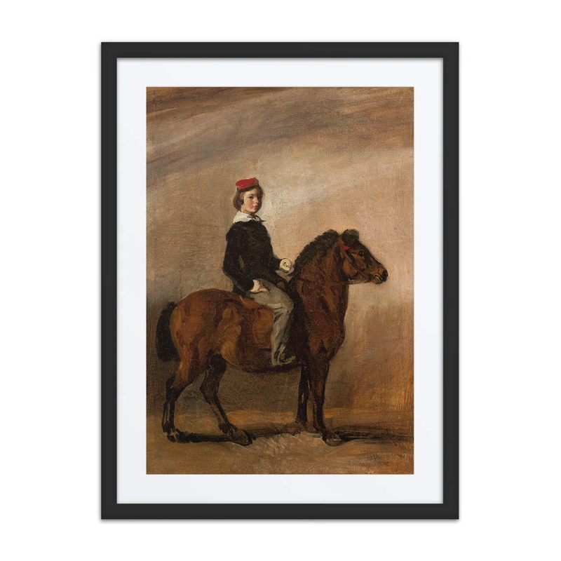 Artist’s Son on a Pony