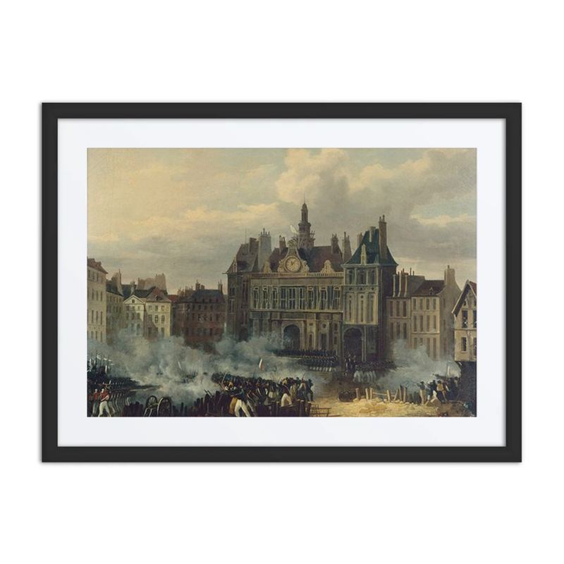 Assault on the Hôtel de Ville, July 28, 1830