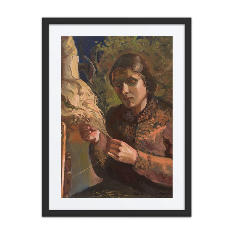 At a Distaff