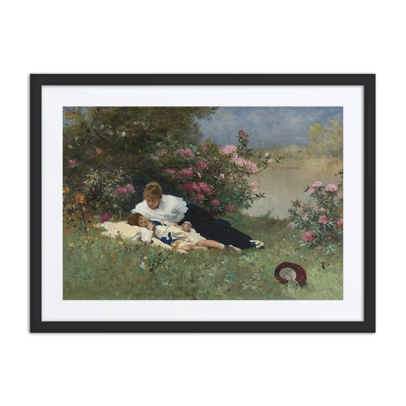 At Rest Among the Flowers