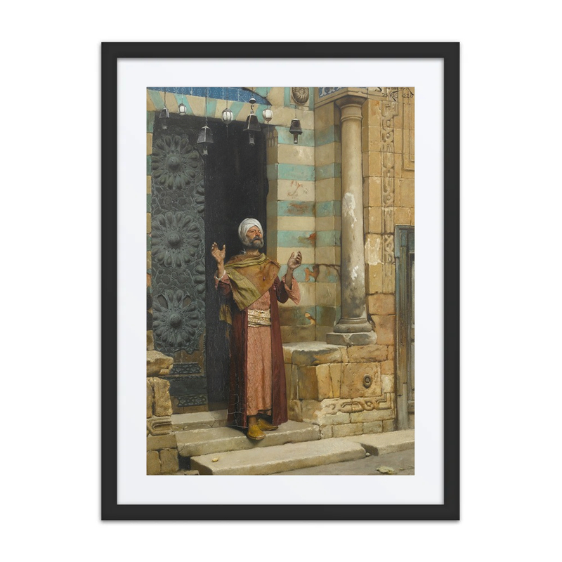 At the Door of the Mosque