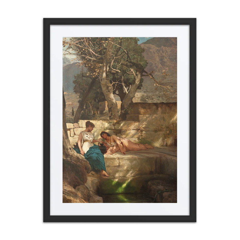At the Fountain Head – Roman Idyll